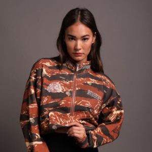 SOLD ❌❌❌ Darc Sport SHE Everson Mockneck Sweater in "Roman Tiger Camo"